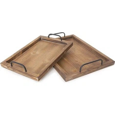 Rustikalni vintage pladnji za serviranje hrane