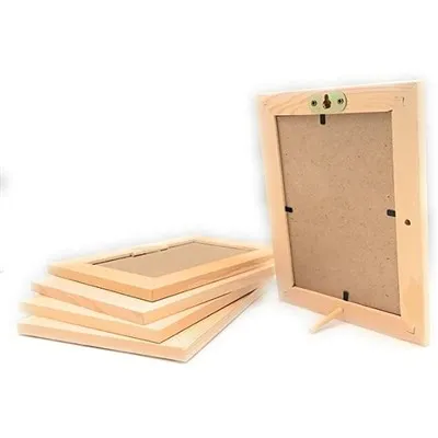 Nedokončan lesen okvir za slike